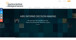 Desktop Screenshot of aibs.org